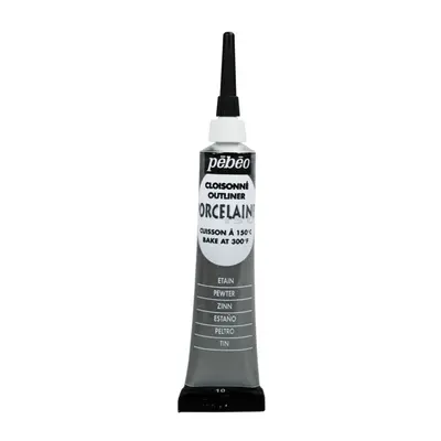 Pébéo Porcelaine 150 kontura 20 ml - šedá