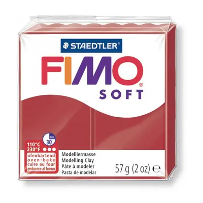 Staedtler FIMO SOFT polymerová hmota 57 g, červená vánoční