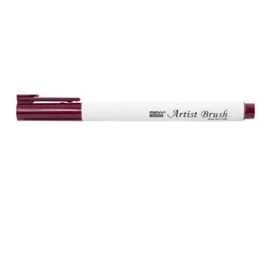 Marvy Umělecké fixy se štětcovým hrotem Artist Brush – 28 English Red