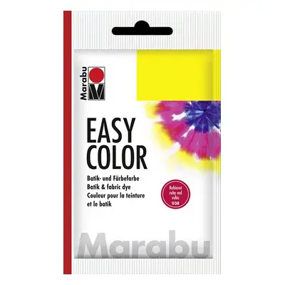 Marabu Easy Color 25g - 038 rubínově červená, batikovací barva za studena