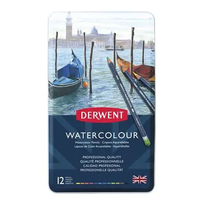 DERWENT Watercolour Pencils 32881 12 ks