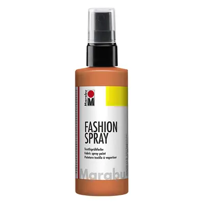 Barva na textil ve spreji Marabu Fashion Spray 100 ml - mandarinková 225