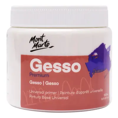 MontMarte Mont Marte podkladová báze (gesso), 500ml, č.0032, kelímek