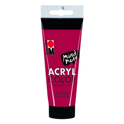 Akrylová barva Marabu Acryl Color 100 ml - červená karmínová 032