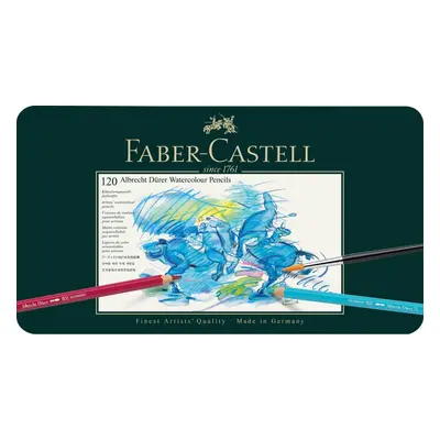 Faber-Castell Umělecké akvarelové pastelky Albrecht Dürer 117511 sada 120 barev, plech