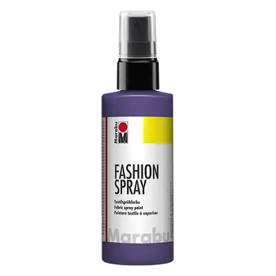 Barva na textil ve spreji Marabu Fashion Spray 100 ml - švestková 037