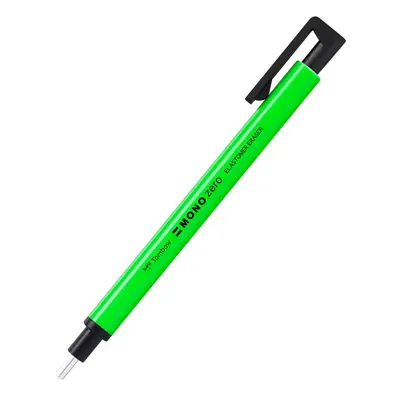 Tombow Mono Zero guma v tužce kulatá průměr 2,3 mm neonově zelená