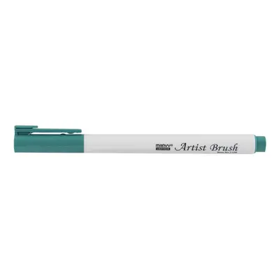 Marvy Umělecké fixy se štětcovým hrotem Artist Brush – 58 Peacock Green