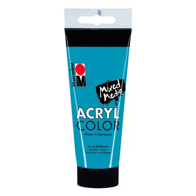 Akrylová barva Marabu Acryl Color 100 ml - modrá cyan 056