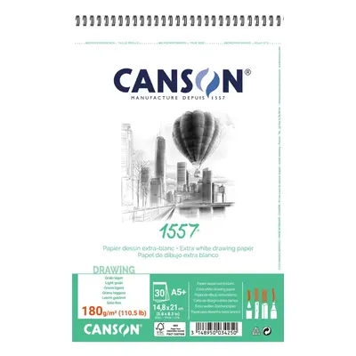 Canson 1557 blok kroužk. 180g, A3+ 30 listů