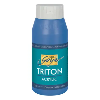 Kreul Akrylová barva SOLO GOYA Triton 750ml modrá celurean