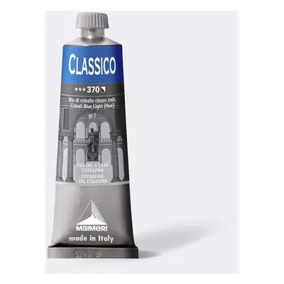 Olejová barva Maimeri Classico oil 60 ml - modrá kobalt světlá 370