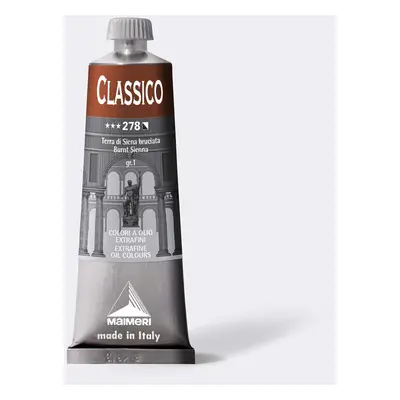 Olejová barva Maimeri Classico oil 60 ml - hnědá sienna pálená 278