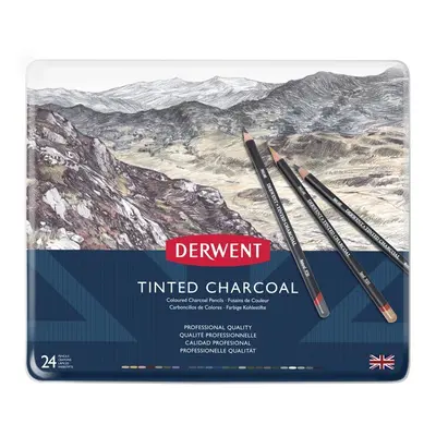 Derwent Tinted Charcoal 2301691 24 ks, tónované uhly