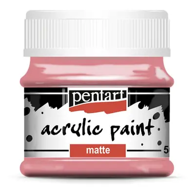 Hobby akrylová barva Pentart MATTE 50 ml, růžová punč