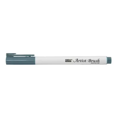 Marvy Umělecké fixy se štětcovým hrotem Artist Brush – 56 Dull Blue