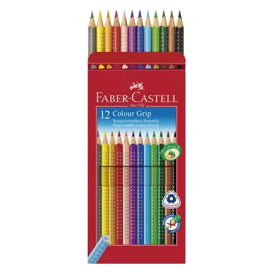 Faber-Castell Akvarelové pastelky Faber Castel GRIP 2001 12 barev 112412