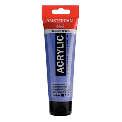 Royal Talens Amsterdam 120 ml, 519 Ultramarine Violet light