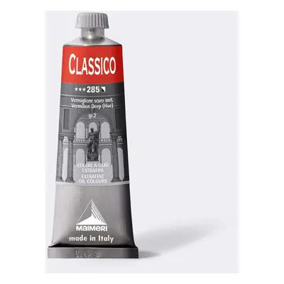 Olejová barva Maimeri Classico oil 60 ml - červená rumělka tmavá 285