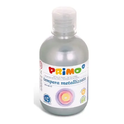 PRIMO Tempera metalic 300 ml - stříbrná