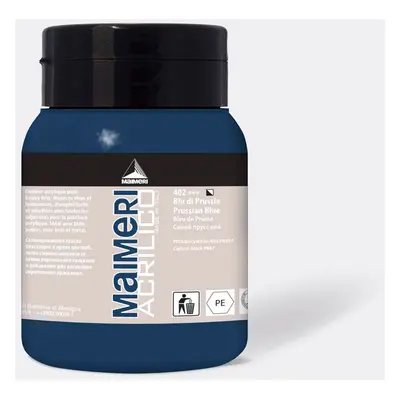 Akrylová barva Maimeri Acrilico 500ml - Prussian Blue