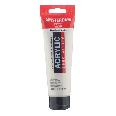 Royal Talens Amsterdam 120 ml, 818 Pearl Yellow