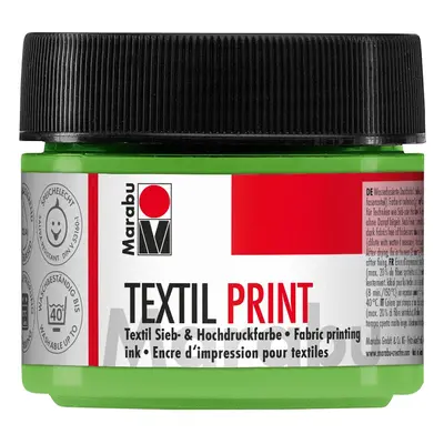 Tiskařská barva Marabu Textil Print 100 ml - zelená