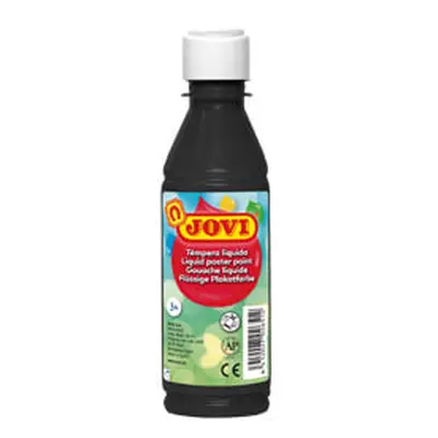 Školní temperová barva 250 ml Jovi - černá