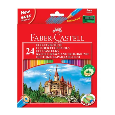 Pastelky Faber-Castell EKO 24 barev