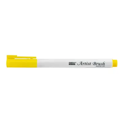 Marvy Umělecké fixy se štětcovým hrotem Artist Brush – 22 Lemon Yellow