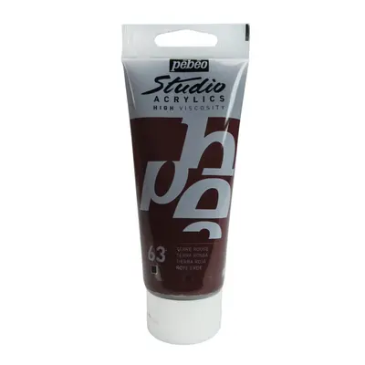 Akrylová barva Pébéo Studio Acrylic 100 ml - 063 terra rossa