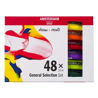 Royal Talens Sada akrylových barev Talens Amsterdam 48x20 ml