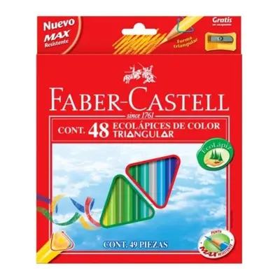 Pastelky trojhranné 48 ECO Faber-Castell