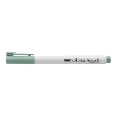 Marvy Umělecké fixy se štětcovým hrotem Artist Brush – 32 Laurel Green