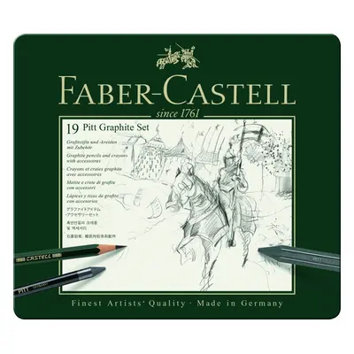 Umělecká sada tužek Pitt Graphitte Set 19 ks Faber-Castell