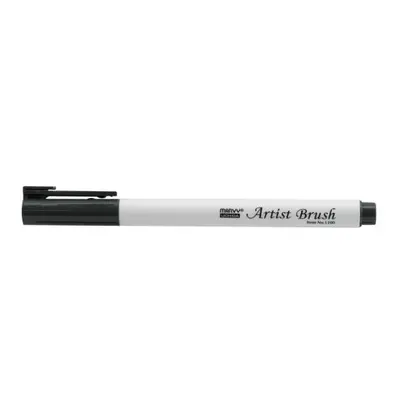 Marvy Umělecké fixy se štětcovým hrotem Artist Brush – 21 Dark Grey