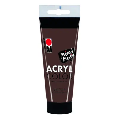 Akrylová barva Marabu Acryl Color 100 ml - hnědá středně 040