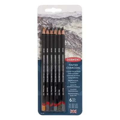 Derwent Tinted Charcoal 2301689 6 barev