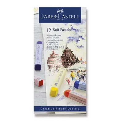 Faber-Castell Suché pastely Faber Castell - Soft Pastel 12 ks