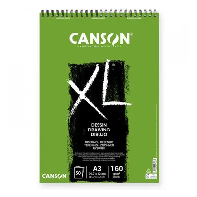 Canson XL Dessin A3, 160g, 50 listů, kroužek