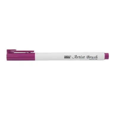 Marvy Umělecké fixy se štětcovým hrotem Artist Brush – 55 Iris Purple