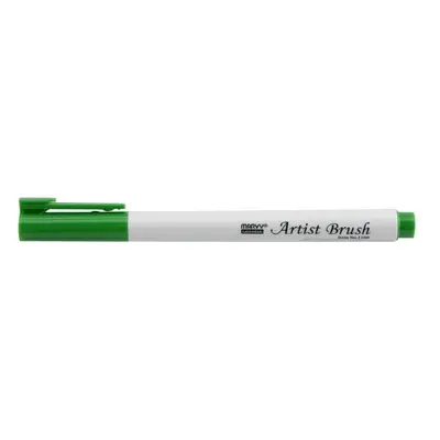 Marvy Umělecké fixy se štětcovým hrotem Artist Brush – 48 Leaf Green