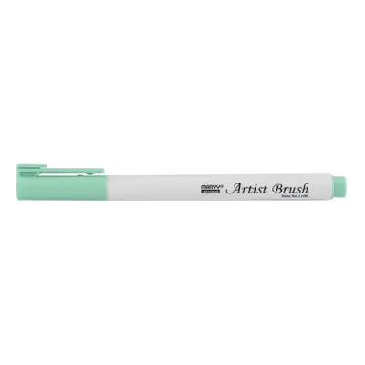 Marvy Umělecké fixy se štětcovým hrotem Artist Brush – 34 Pale Green