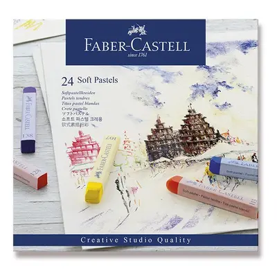 Faber-Castell Suché pastely Faber Castell - Soft Pastel 24 ks