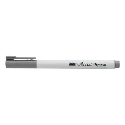 Marvy Umělecké fixy se štětcovým hrotem Artist Brush – 39 Ash Grey