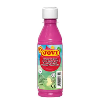 Školní temperová barva 250 ml Jovi - růžová sytě