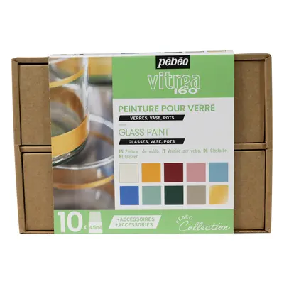 Pébéo sada Vitrea 160 II. 10x45 ml