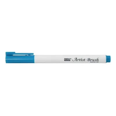 Marvy Umělecké fixy se štětcovým hrotem Artist Brush – 10 Light Blue