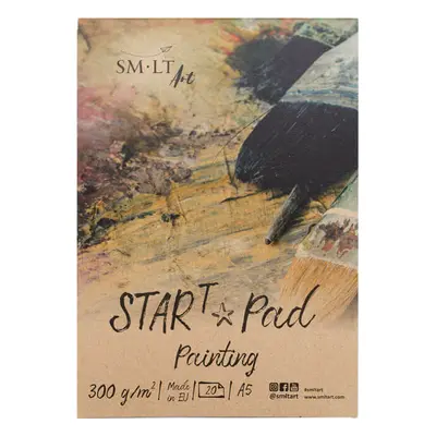 SM.LT Papír na akryl Blok Smlt Star Pad Painting A5, 300g, 20 listů