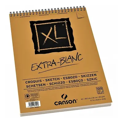 Canson XL Skicák extra bílý A4 90 g/m2 120 listů